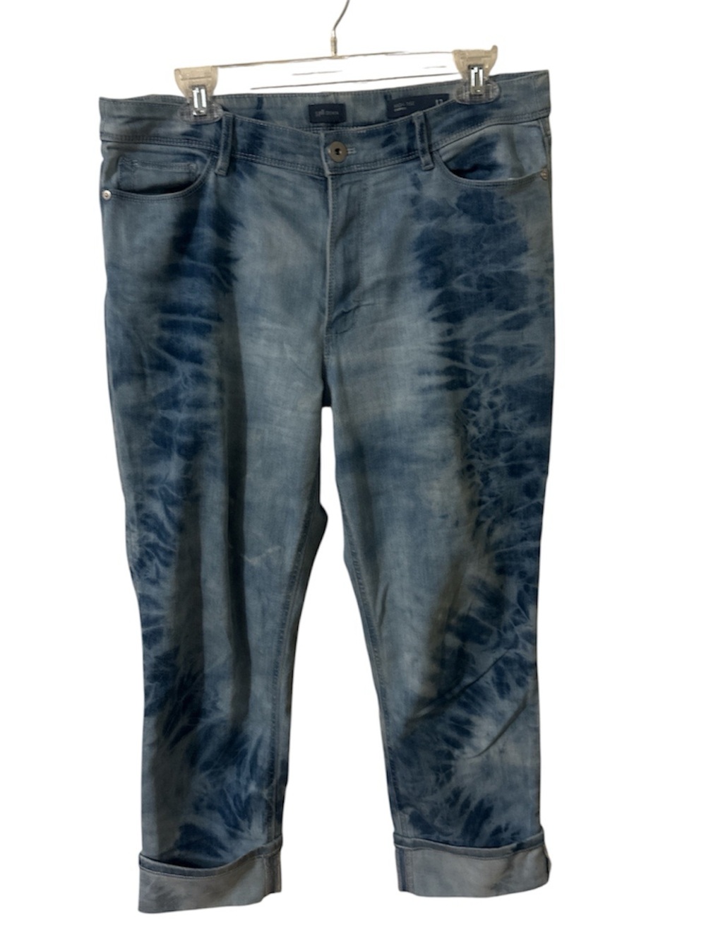 J.Jill Tie-Dye Blue Jeans